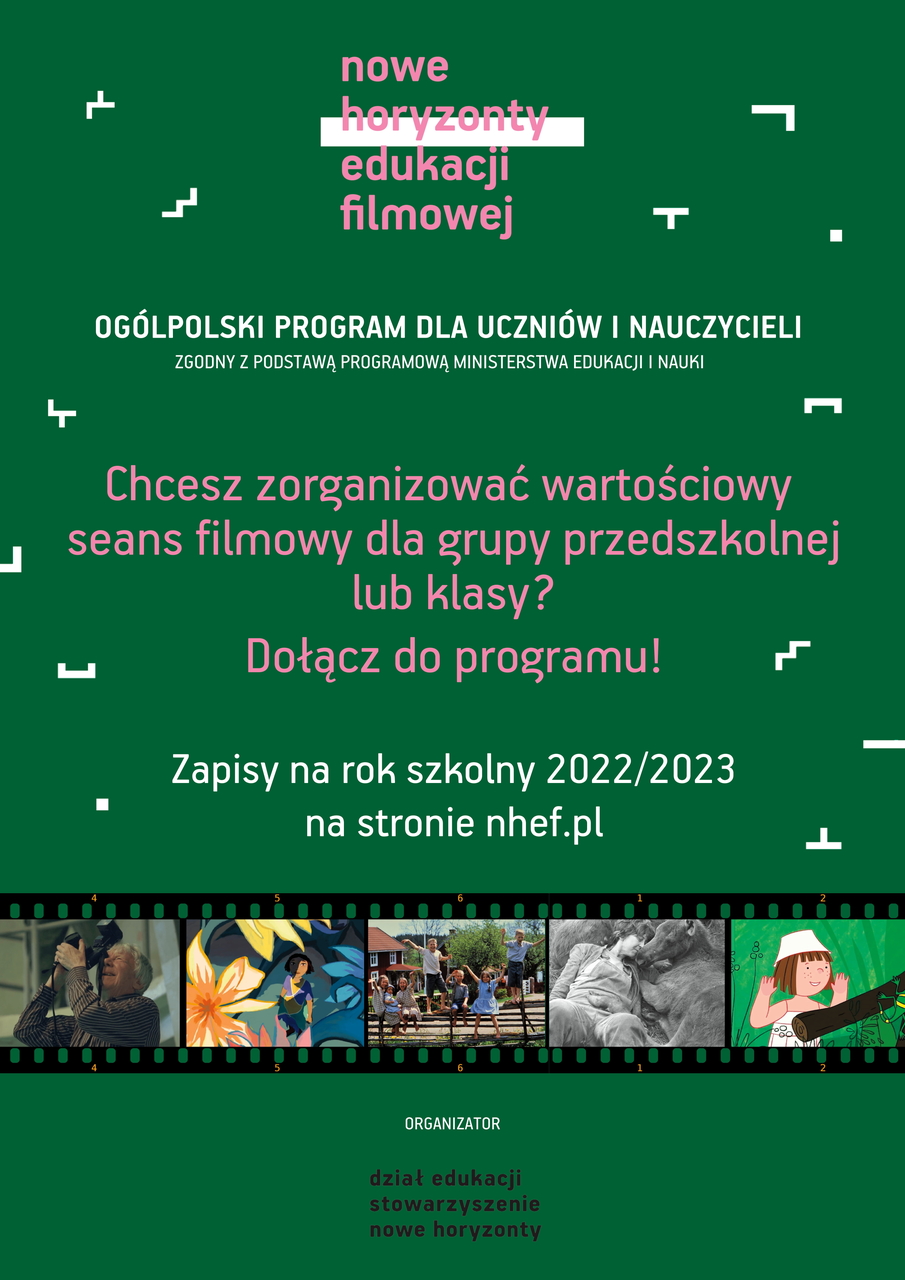 Nowe Horyzonty Edukacji Filmowej 2022/2023