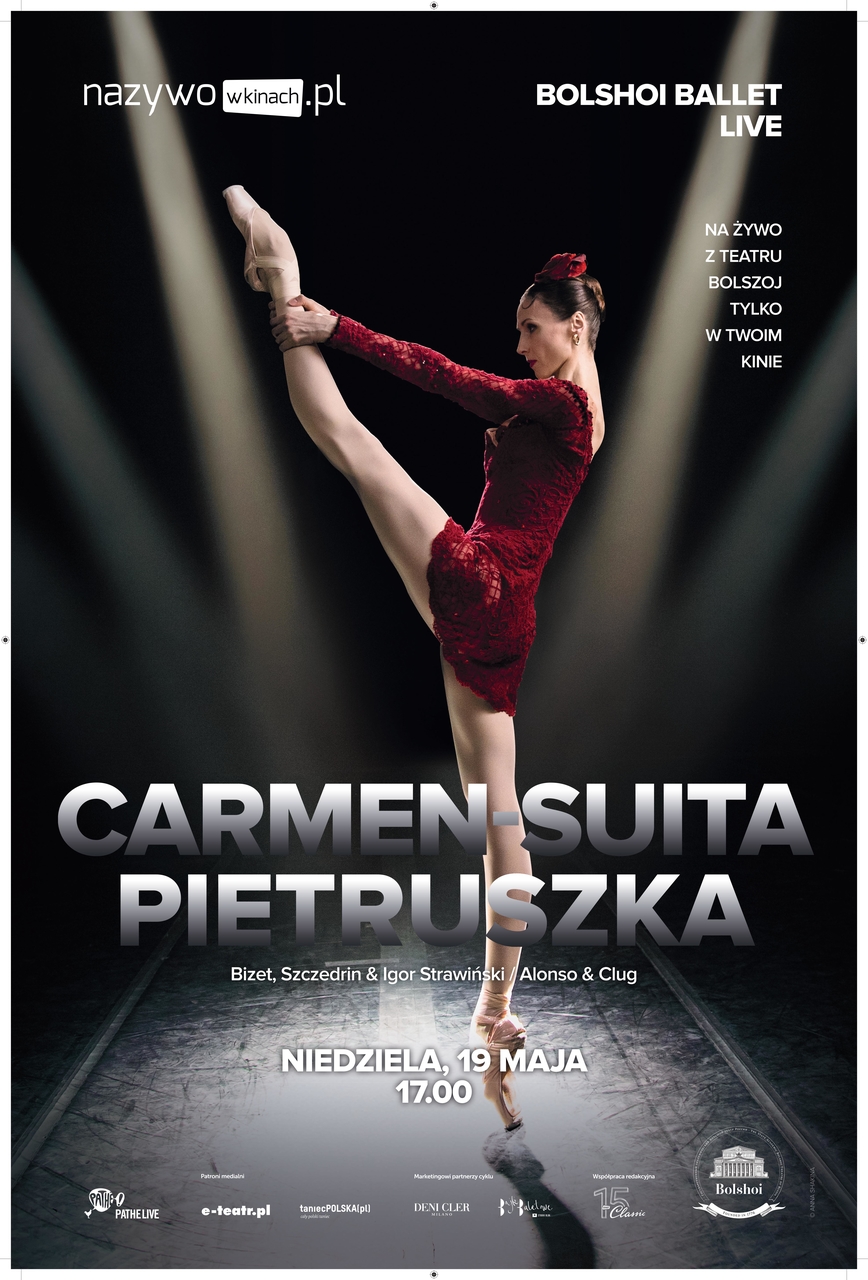 Bolszoj Balet na żywo! „Carmen-Suita & Pietruszka”