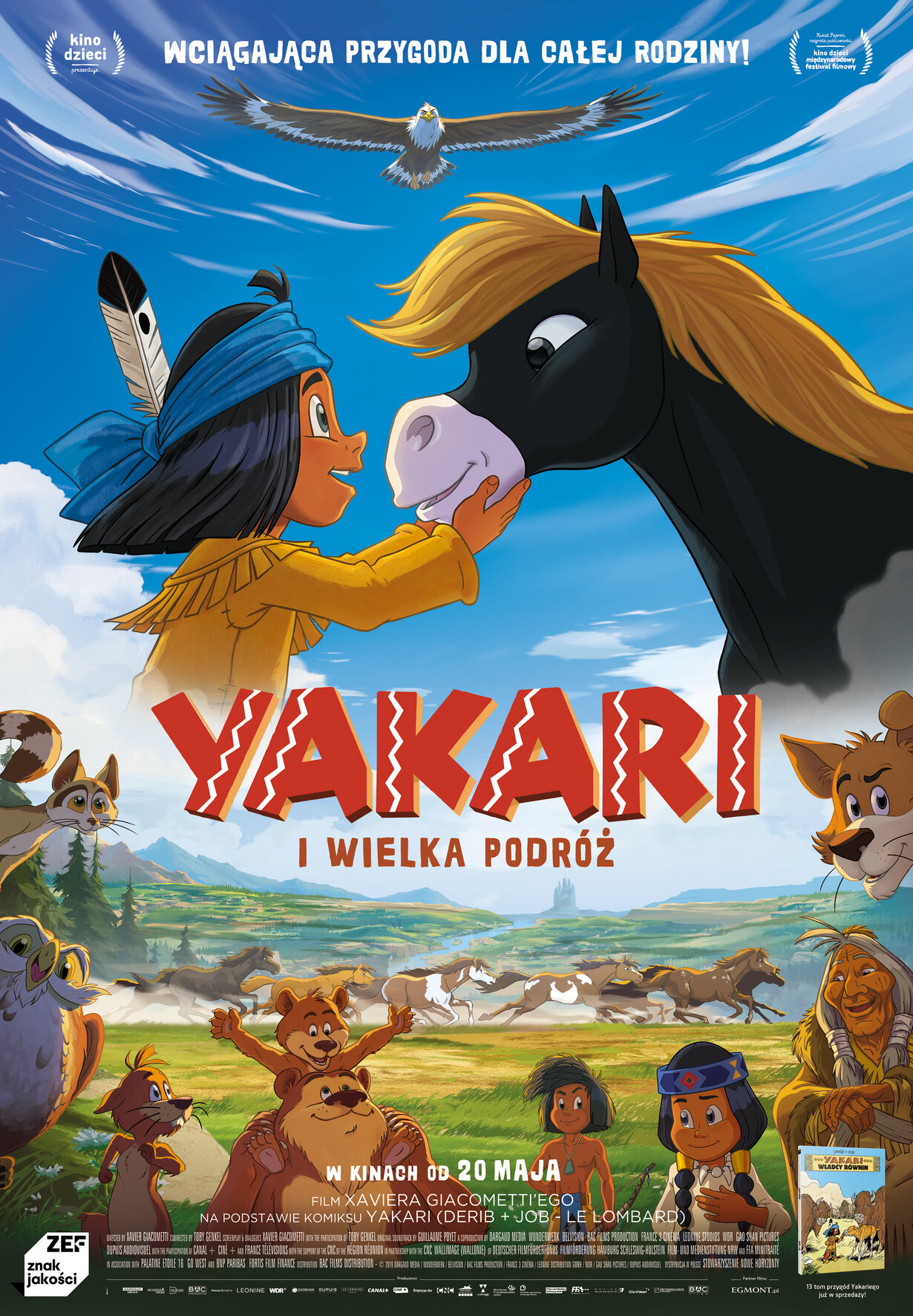 PORANEK FILMOWY DLA MALUCHA „Yakari i wielka podróż”