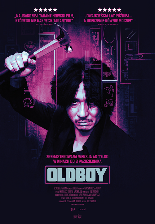 PONOWNIE W KINACH NA DWUDZIESTOLECIE PREMIERY! Oldboy