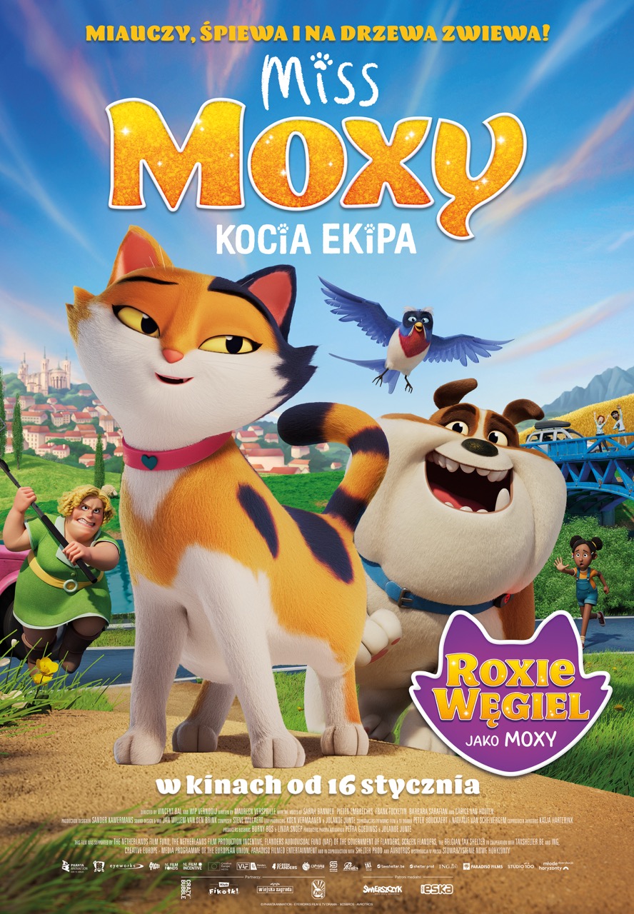 PORANEK FILMOWY DLA MALUCHA Miss Moxy. Kocia ekipa