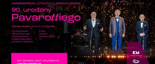 KONCERT 90. urodziny Pavarottiego